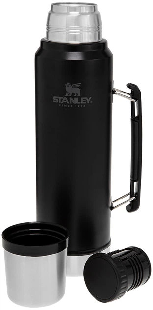 Termos Stanley Legendary Classic 1 l Matte Black (10-08266-002) - obraz 3