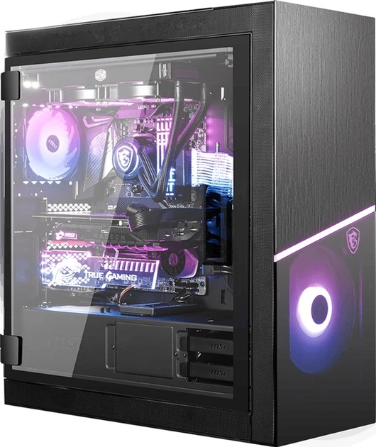 Obudowa MSI MPG SEKIRA 500X Black (306-7G05X21-W57) - obraz 9