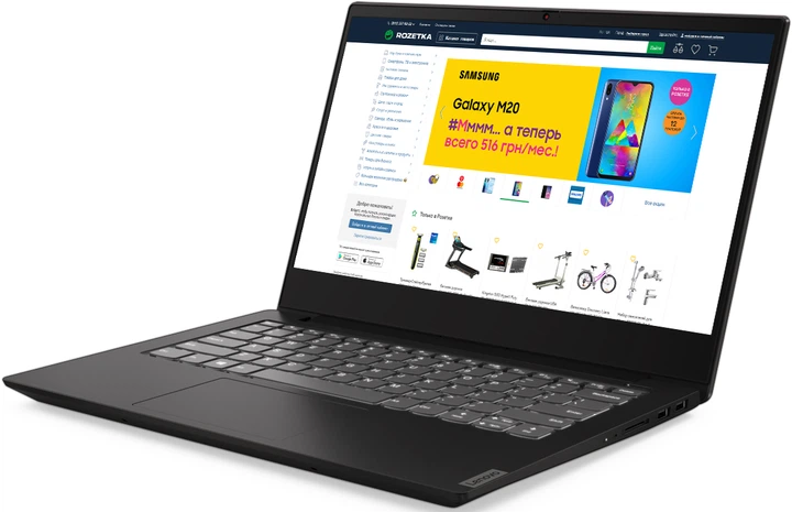 Ноутбук Lenovo IdeaPad S340-14IWL (81N700UYRA) Onyx Black