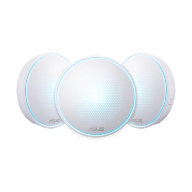 Wi-Fi Mesh система ASUS Lyra (MAP-AC2200) (AC2200, 1хGE WAN, 1xGE LAN, MU-MIMO, MESH, 7 антенн, 3-pack) - Фото 2 Wi-Fi Mesh система ASUS Lyra (MAP-AC2200) (AC2200, 1хGE WAN, 1xGE LAN, MU-MIMO, MESH, 7 антенн, 3-pack) - изображение 2
