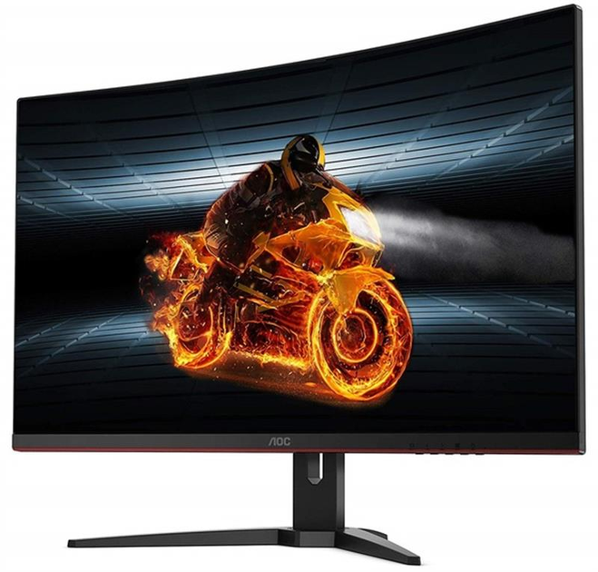 Монитор AOC 31.5" CQ32G1 VA Black Curved; 2560х1440 (144 Гц), 300 кд/м2, 1 мс, DisplayPort, 2хHDMI - изображение 1