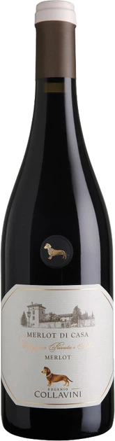 Вино Collavini Merlot di Casa IGT Venezia Giulia червоне сухе 0.75 л 12.5% (8015957350964) - Фото 1 Вино Collavini Merlot di Casa IGT Venezia Giulia червоне сухе 0.75 л 12.5% (8015957350964) - зображення 1