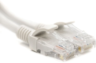 Патч-корд PowerPlant Cat 5e UTP 35 м Белый (CA912650)
