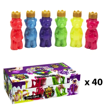Лизун-сопли Мишка King Slime (укр) Dankotoys SLM-05-01U