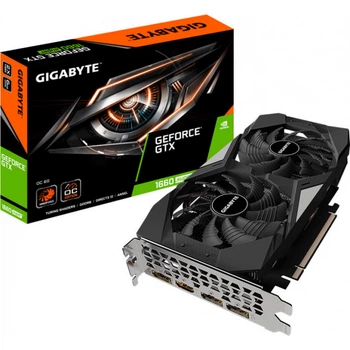 Відеокарта GIGABYTE GeForce GTX1660 SUPER 6144Mb OC (GV-N166SOC-6GD)