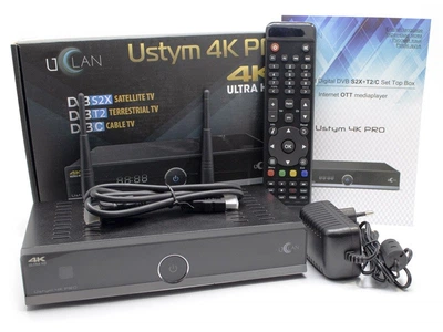 Комбинированный ресивер uClan Ustym 4K PRO