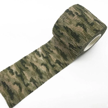 Маскувальна стрічка текстильна Розміри Колір grass camouflage KNR CN0013