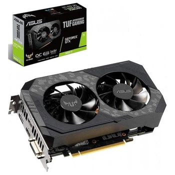 Видеокарта GF GTX 1660 Ti 6GB GDDR6 TUF 3 Gaming OC Asus (TUF3-GTX1660TI-O6G-GAMING)