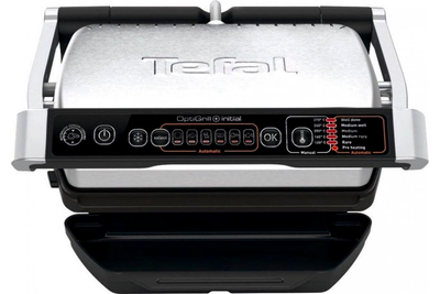 Grill elektryczny kontaktowy Tefal srebrny/szary 2000 W (GC706D34 )
