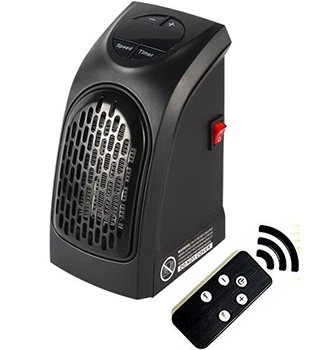 Портативний обігрівач дуйка керамічний тепловентилятор UKC Handy Heater 400 Вт з пультом