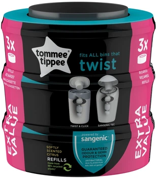 Wymienna kaseta Tommee Tippee Sangenic Twist and Click 3 szt. (1030218-0096)