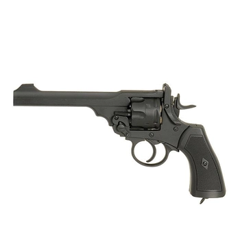 Револьвер Well Webley Scott MK IV Metal G293A CO2 (Страйкбол 6мм)