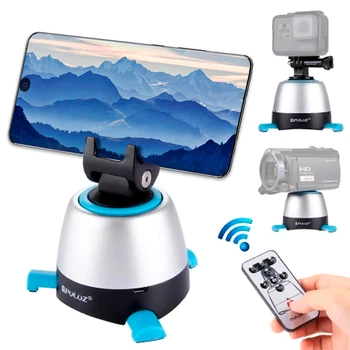 ДУ Головка PULUZ Blutooth Electronic 360 Degree Rotation Panoramic Head Голубой