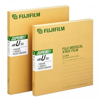 Рентгенпленка Fujifilm Super HR-U 30х40 (зеленочувствительная)