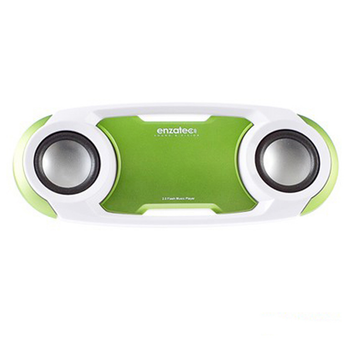 Акустика Enzatec SP509GR - FM radio/USB flash memory music player / Green (8610)