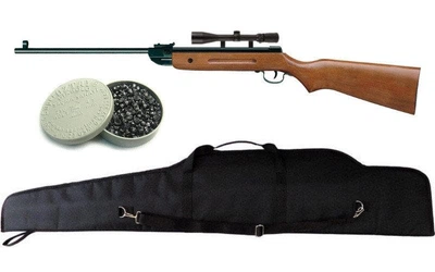 Пневматическая винтовка Core AIR RIFLE B1-1 + прицел 4х20 + пули Oztay 0,51 + чехол