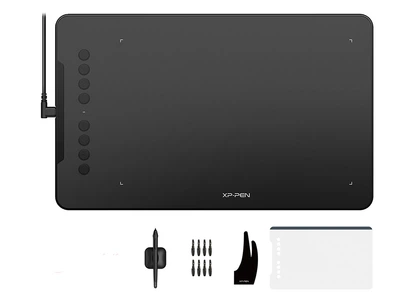 Графический планшет XP-Pen Deco 01 для Android черный (1005-942-00)