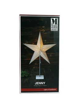 Декор звезда MarkSlodj Jenny светя́щаяся 25Вт (442048)