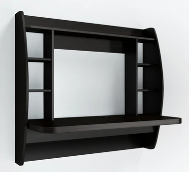 Стол компьютерный навесной из ЛДСП Comfy Home AirTable - I DB Zeus венге