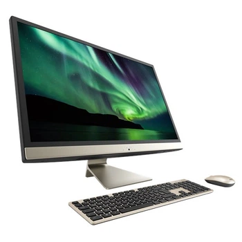 Моноблок Asus V272UAK-BA001D (90PT0251-M00100); 27" (1920x1080) IPS / Intel Core i5-8250U (1.6 - 3.4 ГГц) / RAM 4 ГБ / HDD 1 ТБ / Intel HD Graphics 620 / без ОП / LAN / Wi-Fi / Bluetooth / веб-камера / Endless OS / черный / клавиатура + мышь