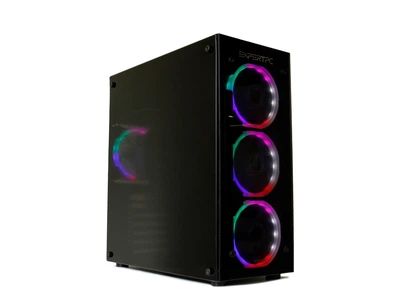 Персональный компьютер Expert PC Ultimate (A1200.08.H1S2.1050T.C097); AMD Ryzen 3 1200 (3.1 - 3.4 ГГц) / ОЗУ 8 ГБ / HDD 1 ТБ + SSD 240 ГБ / NVIDIA GeForce GTX 1050 Ti 4 ГБ / без ОП / LAN / Ubuntu / черный