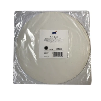 Салфетки бумажные кружевные Duni 6 шт 28 см белый S-10107