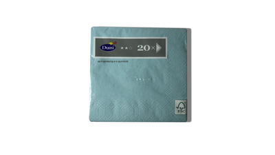 Салфетки бумажные Duni 20 шт 33 х 33 см бирюзовый IS-10568