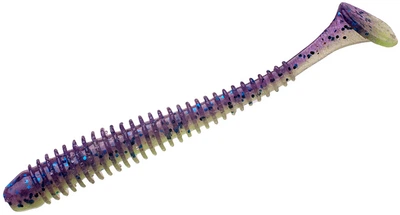 Силікон Keitech Swing Impact 4.5" 6 шт. PAL06 Violet Lime Berry (15510638)