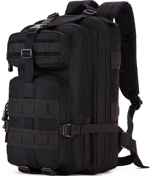 Армійський Тактичний Рюкзак REEBOW 25 л Міський Туристичний, чорний (2013)