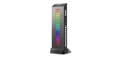 Подставка для видеокарты с адресной RGB подсветкой DeepCool, металл и пластик, черная