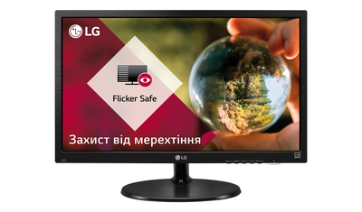 Монитор LG 18.5" 19M38A-B Black; 1366 x 768, 5 мс (GtG), 200 кд/м2, D-Sub