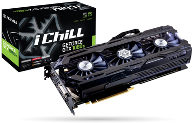 Видеокарта GF GTX 1080 Ti 11GB GDDR5X iChill X4 Inno3D (C108T4C-1SDN-Q6MNX)