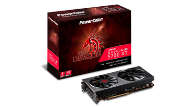 Видеокарта AMD Radeon RX 5700 XT 8GB GDDR6 Red Dragon PowerColor (AXRX 5700XT 8GBD6-3DHR/OC)