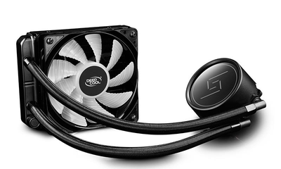 Система водяного охлаждения Deepcool Gammaxx L120 V2, Intel: LGA2066/2011/1151/1150/1155/LGA1366, AMD: AM4/AM3+/AM3/AM2+/AM2/FM2+/FM2/FM1, 154x120x27 мм, 4-pin