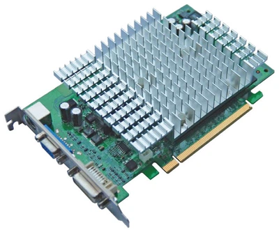 Видеокарта PNY PCI-Ex GeForce 9400 GT 1 GB DDR2 ( 128 Bit ) (DVI, VGA) Б/У