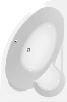 Ванна акриловая CERSANIT KALIOPE S301-025 153x100 правосторонняя + ножки PW06/PW01/S906-001