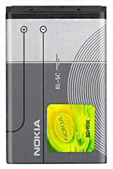 Аккумулятор Nokia BL-5C  1020 mAh (147484)