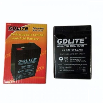 Аккумулятор батарея GDLITE 6V 4.0Ah GD-640 (gr_004108)