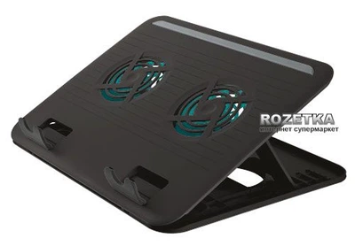 Подставка для ноутбуков Trust Cyclone Notebook Cooling Stand Black (TR17866)