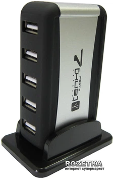 Хаб USB Lapara 7 портів USB 2.0 з блоком живлення (LA-UH7315)