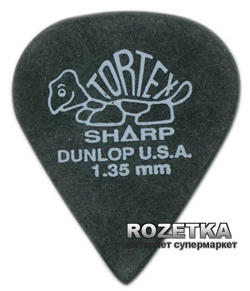 Медіатор Dunlop 412P1.35 Tortex Sharp Player's Pack 1.35 (12 шт)