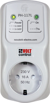 Автомат захисту VOLT CONTROL РН-117