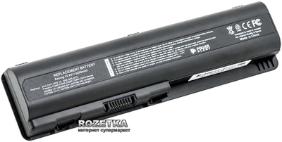 Аккумулятор PowerPlant для HP Pavilion DV4 Black (10.8V/5200mAh/6Cells) (NB00000025)