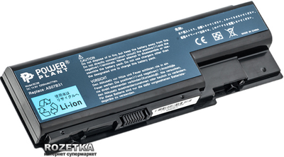 Акумулятор PowerPlant для Acer Aspire 5230 (14.8V/5200mAh/6Cells) (NB00000065)