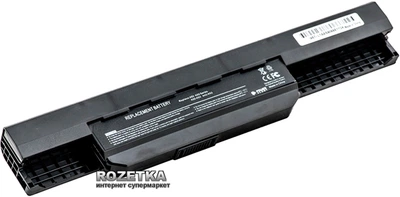 Акумулятор PowerPlant A32-K53 для Asus A43 A53 Black (10.8V/5200mAh/6 Cells) (NB00000013)