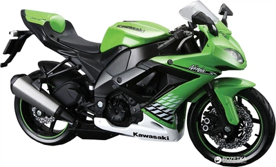 Модель мотоцикла Maisto (1:12) Kavasaki 2010 ZX-10R (31101-8 Kavasaki 2010 ZX-10R)