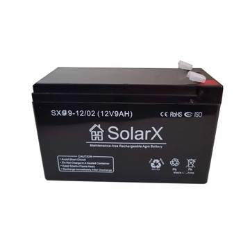 Гелевий акумулятор SolarX SXG 9-12