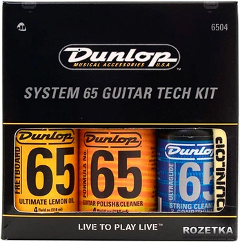 Набір засобів Dunlop 6504 System 65 Guitar Tech Kit