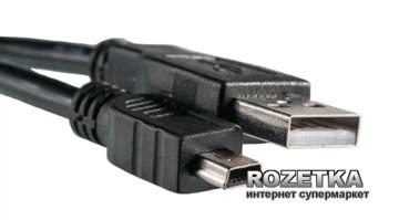 Кабель PowerPlant USB 2.0 AM - Mini 1.5 м (KD00AS1244)