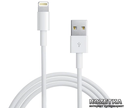 Кабель PowerPlant USB - Lightning (iPhone 5, 5S, 6) 1 м (DV00DV4042)